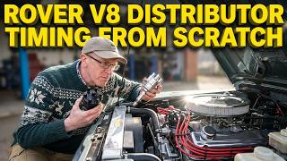 Rover V8 Distributor / Ignition Timing Setup & How To Find TDC The EASY way ! Land Rover Defender