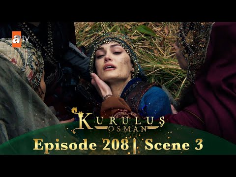 Kurulus Osman Urdu | Season 6 Episode 208 Scene 3 I Gonca Khatoon zakhmi hain!
