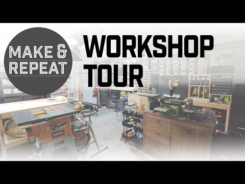 Make & Repeat: Shop Tour 2020