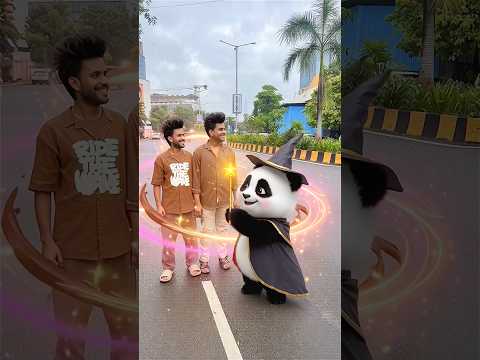 panda ne banaya chocolate boy 😱 #comedyvideo #funnyvideo #shorts