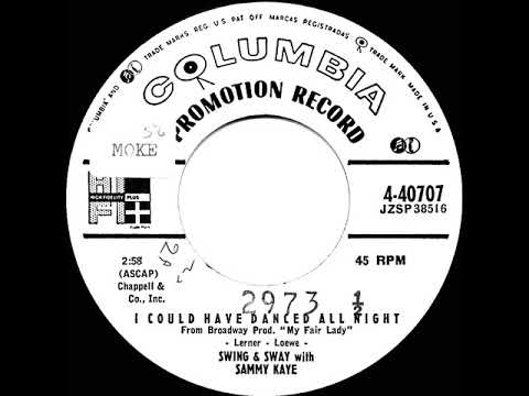 1956 Sammy Kaye - I Could Have Danced All Night (instrumental)