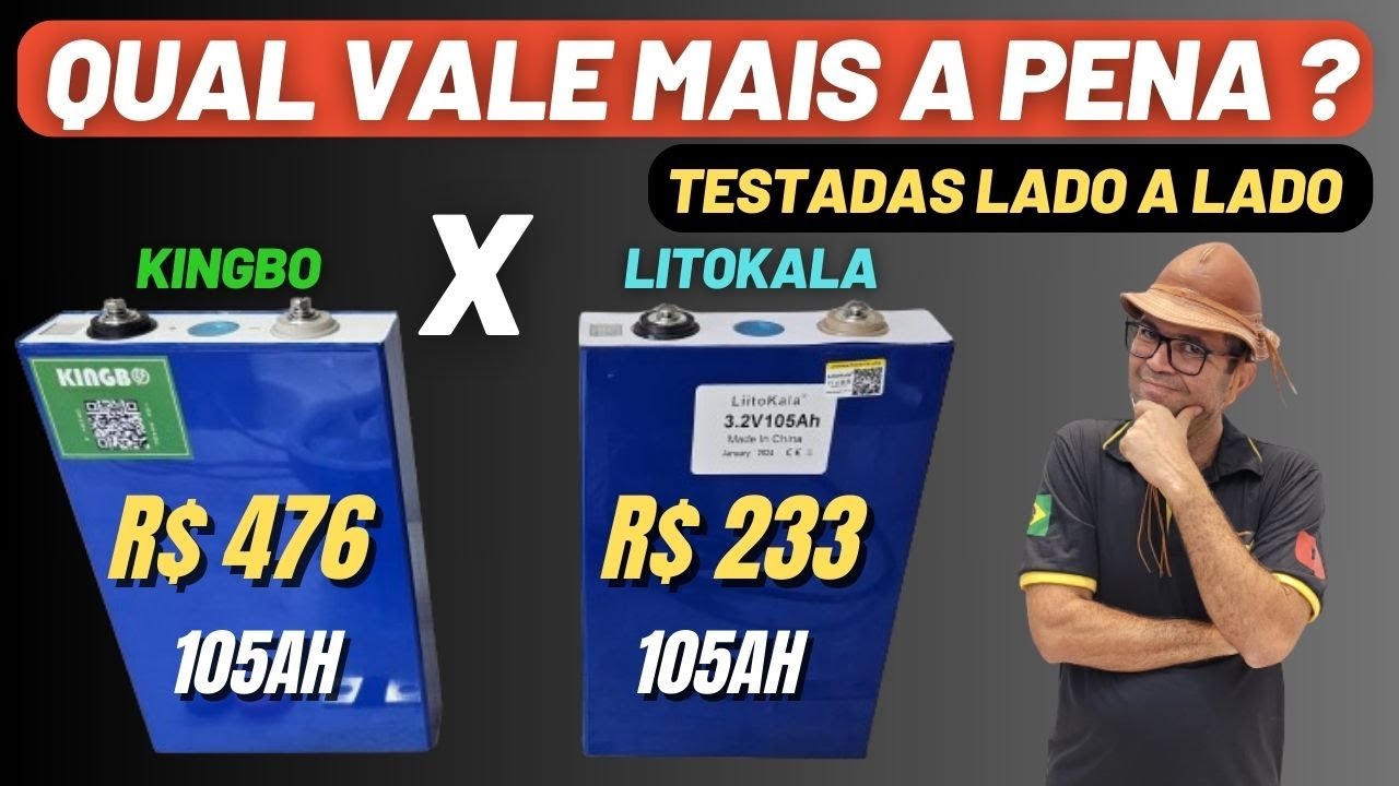 Lifepo4 KINGBO X LITOKALA which is more worth it? Cost benefit