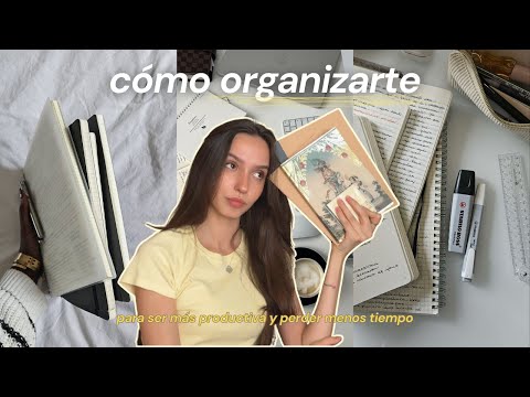 How to organize your academic life (step by step) | My method 🖋️📓