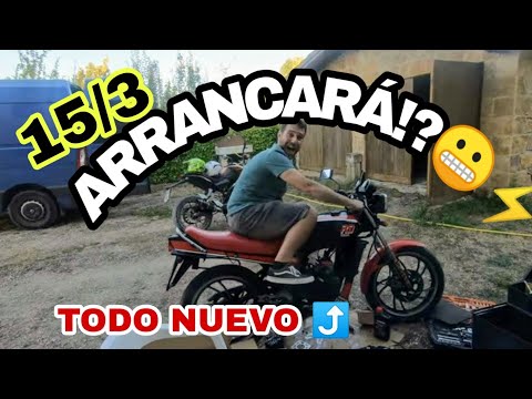 ARRANCARÁ??😓 TRUCAR MOTO🚀 Adaptar escape, puño acelerador, anular bomba, etc 🛠️