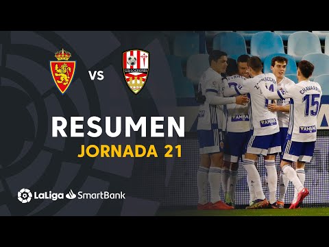 Highlights Real Zaragoza vs UD Logroñés (2-0)