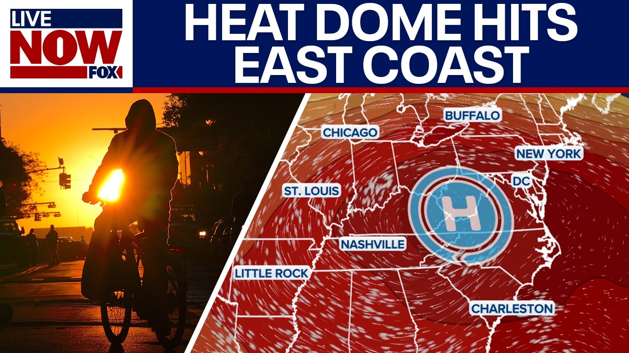 Dangerous heat dome looms over East Coast ahead of July 4th holiday