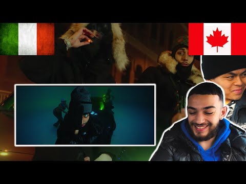 CANADIANS REACT TO ITALIAN DRILL - KETA feat. Capo Plaza - JEANS (Official Video)