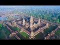 Angkor Wat Cambodia From The Sky 2018