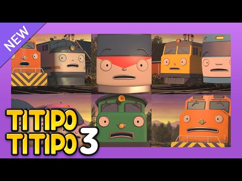 TITIPO S3 EP4 Berny is in distress l Train Cartoons For Kids | Titipo the Little Train