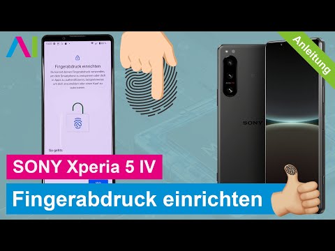 SONY Xperia 5 IV - Fingerabdruck einrichten • 📱 • 👆🏼 • 🔐 • Anleitung | Tutorial
