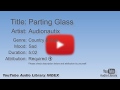 Parting Glass Audionautix Country Folk Sad YouTube Audio Library BGM