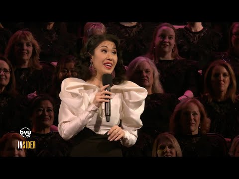 BYUtv Insider | Ruthie Ann Miles performs as part of the Tabernacle Choir Christmas Concert