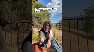 Download lagu POV: visiting your rich aunt #shorts mp3