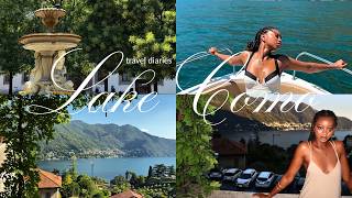 Italy travel vlog🍝 | lake como & Milan girls trip! exploring, eats, outfits & more🍝