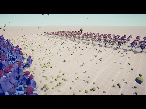 PEA SHOOTER Army vs 1000 Halflings TABS Mod Totally Accurate Battle Simulator