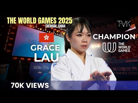 WORLD GAMES 2025 | Female Kata Final | Grace Lau Vs Maho Ono | #yt #karate #wkf