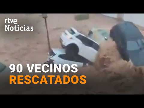 Las riadas arrasan Madrigueras, en Albacete | RTVE Noticias