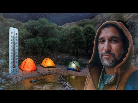 SOBREVIVIMOS A UNA NOCHE HELADA EN LA LAGUNA DE CRISTAL | Papagayos, San Luis