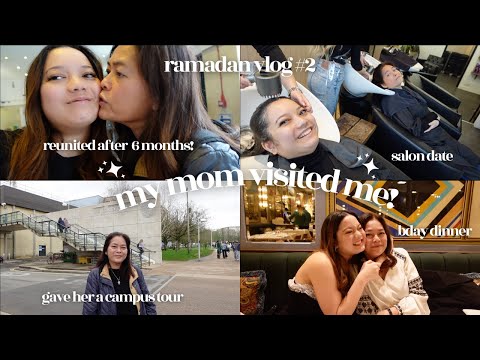 my mom visited me in bath!!! | ramadhan vlog #2