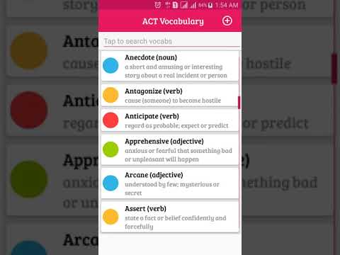 ACT Vocabulary Video