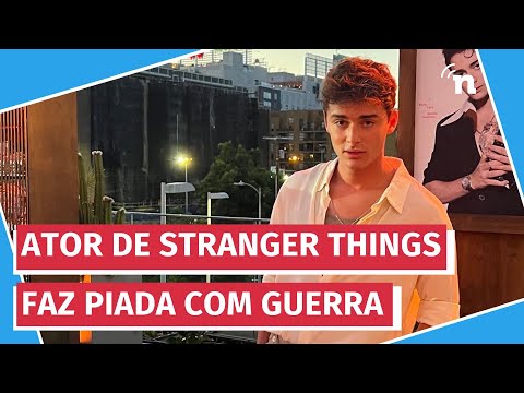 Ator de Stranger Things diz que se sente amedrontado por ser judeu: 'Quero  paz