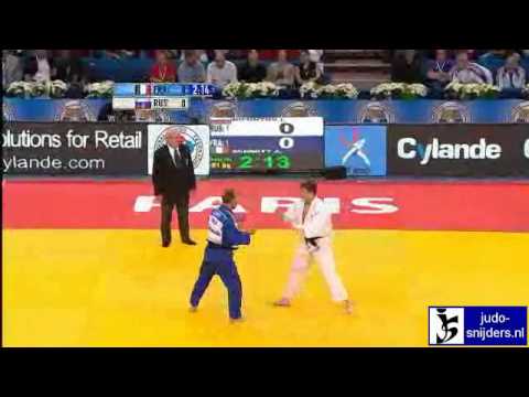 Judo 2011 World Championships Teams Paris: Nifontov (RUS) - Schmitt (FRA) [-81kg]