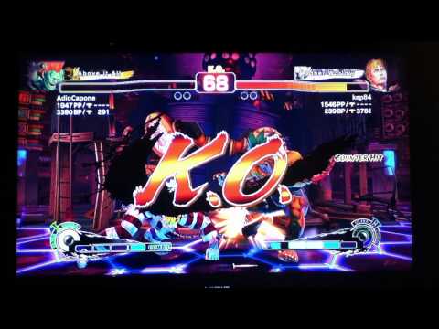 SSF4 AE PS3 Ranked - Cody (Me) vs. Blanka