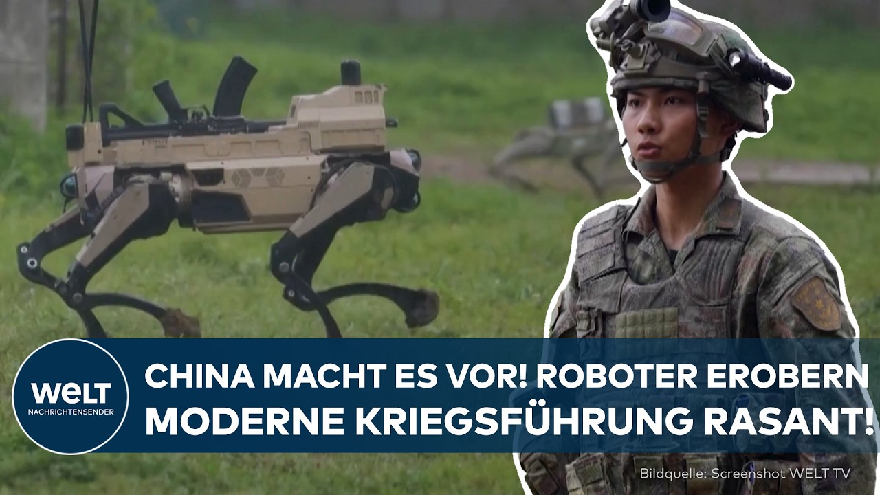 CHINA ZEIGT ES: Roboter erobern die moderne Kriegsführung – mit rasanter Geschwindigkeit!