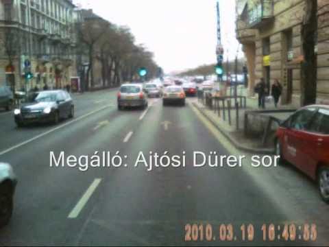 BKV 30A autóbusz útvonal kifelé megállókkal