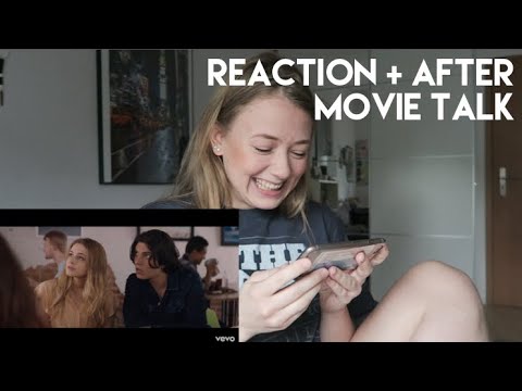 reaction to an unreleased scene of the after movie!