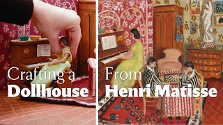 Crafting a dollhouse from a Henri Matisse painting