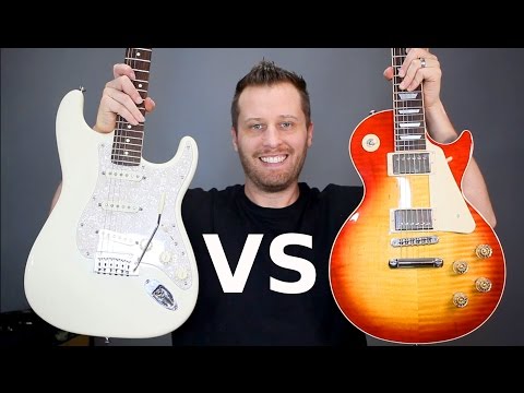 LES PAUL vs STRATOCASTER - Which Guitar is Right for You?