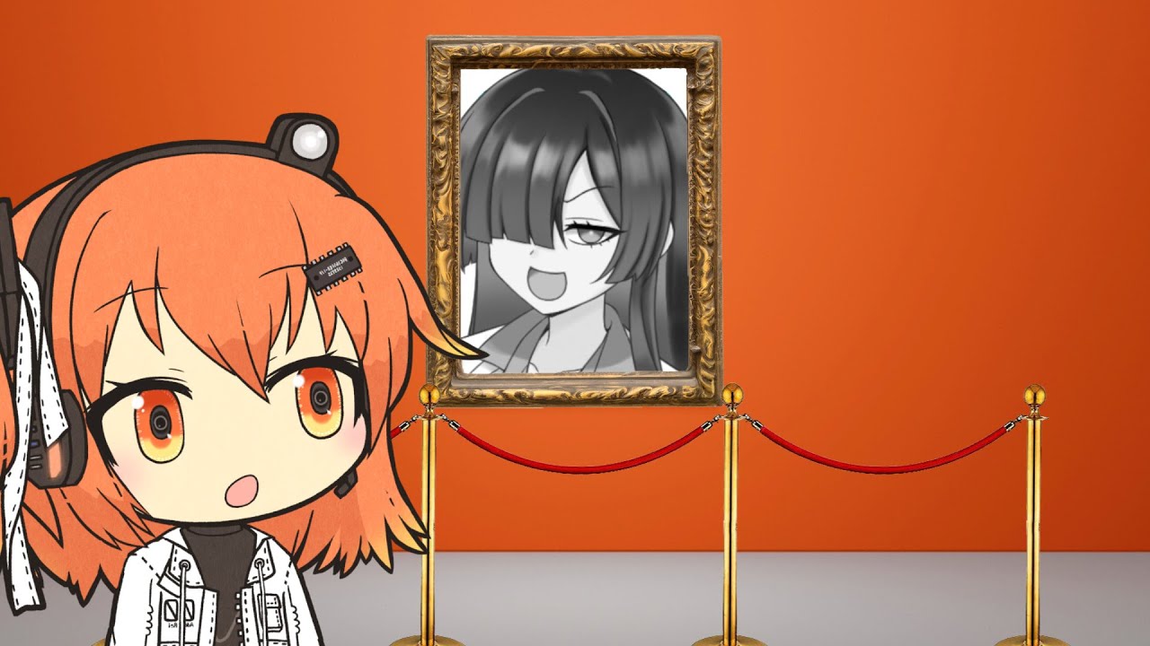 【支援絵紹介】美術館に行く足立レイ【VOICEROID劇場】