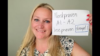 Norskprøven A1-A2 leseprøven — test 2