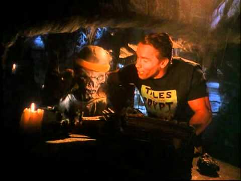 Arnold Schwarzenegger and The Crypt Keeper