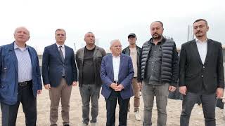 buyukkilictan gokkent mahallesinde hayirsever is birliginde okul insa calismalarina inceleme