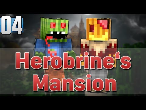 WITCH FIGHT?! - Minecraft Adventure Map: Herobrine's Mansion #4 | Pumpkin