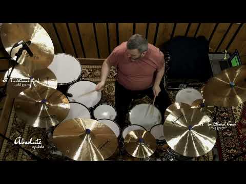 20" Absolute Cymbals Traditional Crash - 1788 grams
