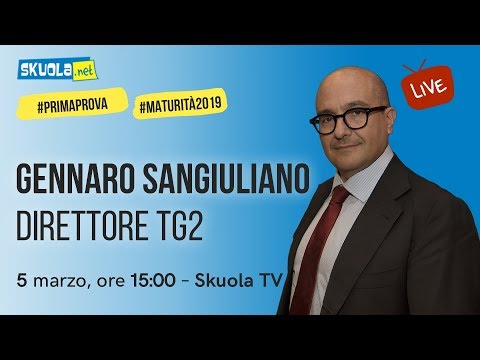 Maturità 2019: i consigli del Direttore del Tg2 - #PrimaProva
