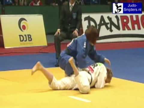 Judo 2009 Hamburg: Yamagishi (JPN) - Baschin (GER) [-48kg].
