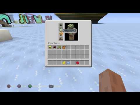 Minecraft  :  come colorare armatura di cuoio [PS4]
