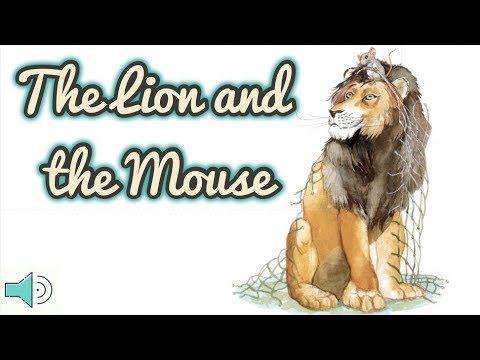 The Lion and The Mouse - Famous Fables for Kids- Read Aloud Stories for Children