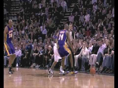 George Hill Gets The Steal On Kobe And Dunks