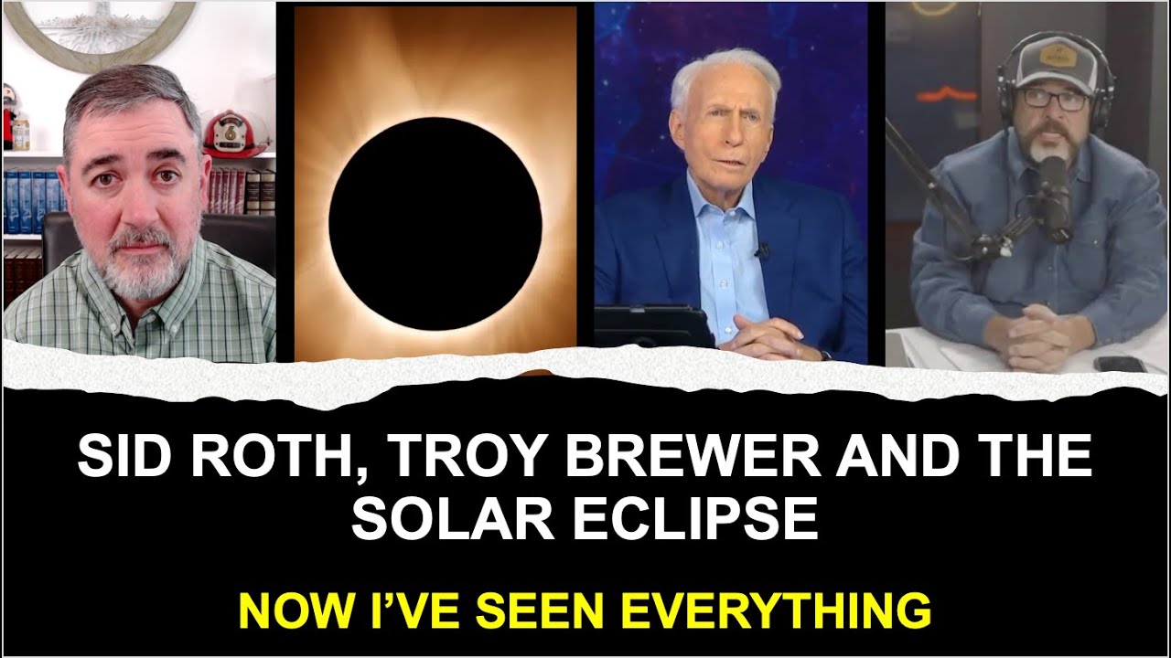Sid Roth, Troy Brewer and the Solar Eclipse: Now I've Seen Everything!