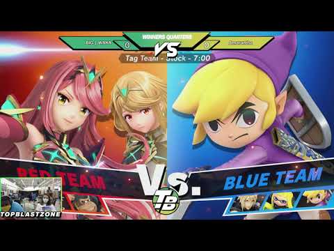 Top Blastzone 5 Losers Top 8 - Waka Vs. Amarantha - SSBU Squad Strike