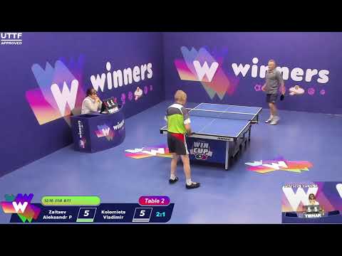 WINners CUP table 2  18.11 Zaitsev Aleksandr P - Kolomiets Vladimir  15:00