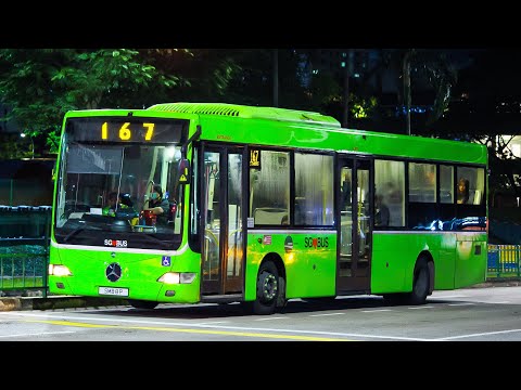 SMB8P 167 - TOWER TRANSIT SINGAPORE MERCEDES BENZ OC500LE (ZF ECOMAT KICKDOWN)