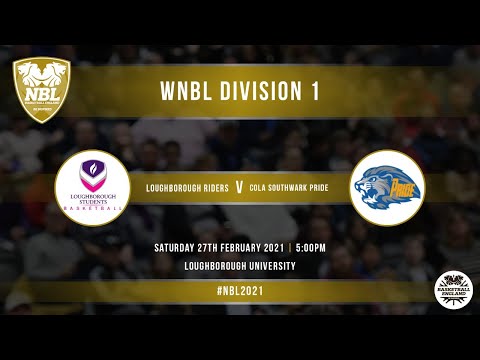 WNBL1: Loughborough Riders v CoLA Southwark Pride Women - 27.02.21