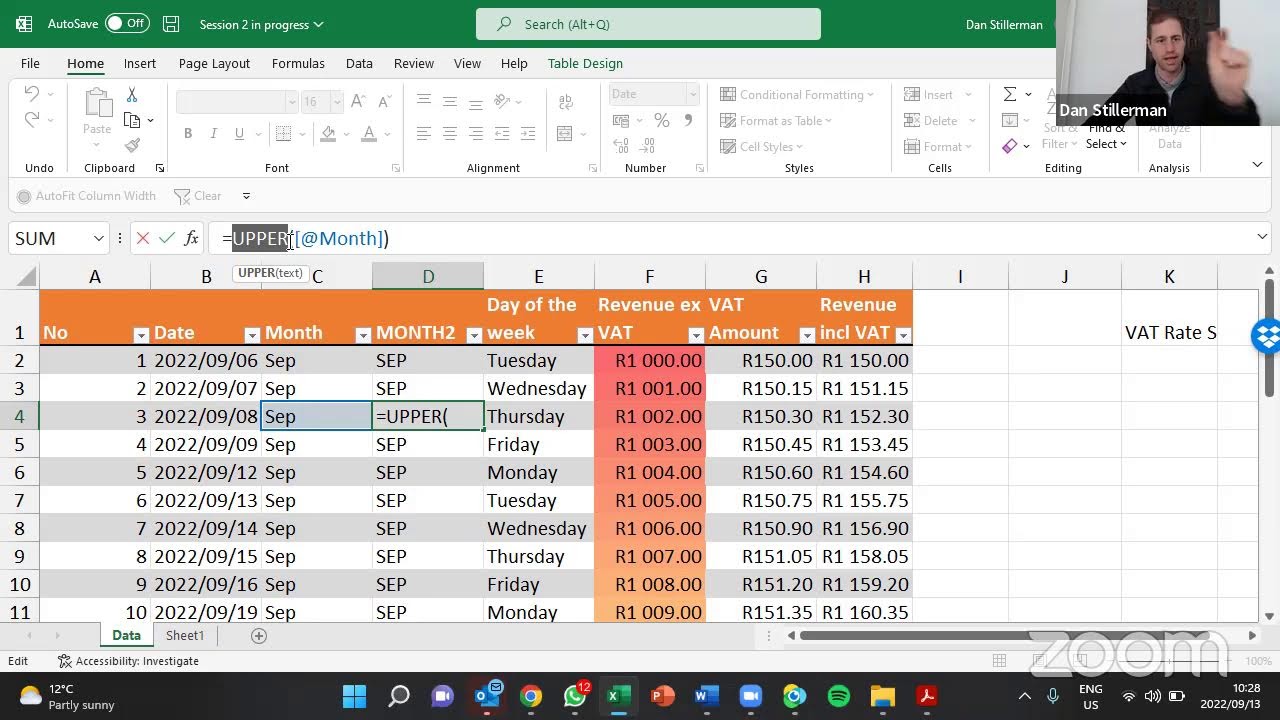 Excel 202 with Dan Stillerman and Avi Levy