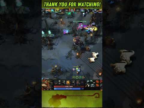 53second Pudge Chasing all Enemy Like This Very Much #dota2 #dota2shorts #shorts #Rampage